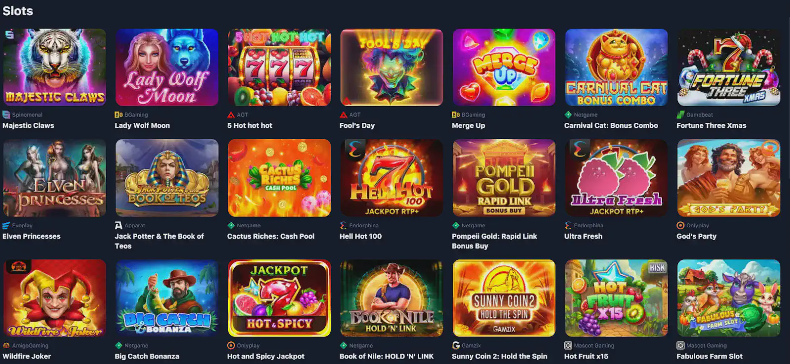 1win slots